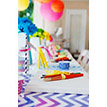 Chevron Arts and Crafts Party Printable Placemats - Instant Download